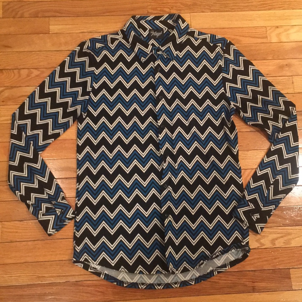 RECLAIMED VINTAGE BUTTON DOWN SHIRT